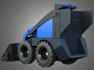 AS15 - Mini Skid Steer - Loader Bucket 3D Model