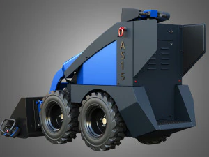 AS15 - Mini Skid Steer - Loader Bucket 3D Model