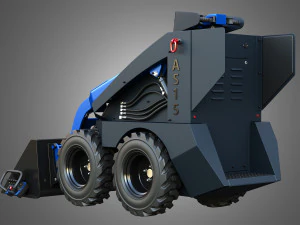 AS15 - Mini Skid Steer - Loader Bucket 3D Model