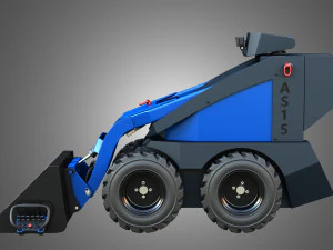 AS15 - Mini Skid Steer - Loader Bucket 3D Model