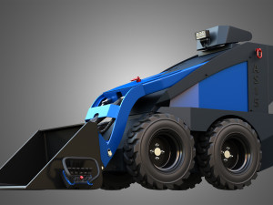 AS15 - Mini Skid Steer - Loader Bucket 3D Model