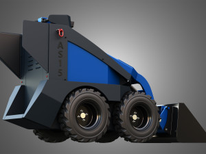 AS15 - Mini Skid Steer - Loader Bucket 3D Model