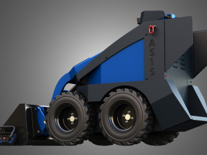 AS15 - Mini Skid Steer - Loader Bucket 3D Model