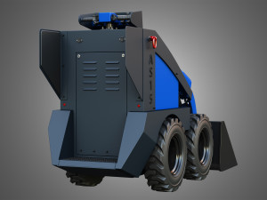 AS15 - Mini Skid Steer - Loader Bucket 3D Model