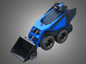 AS15 - Mini Skid Steer - Loader Bucket 3D Model