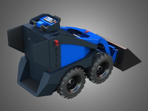 AS15 - Mini Skid Steer - Loader Bucket 3D Model