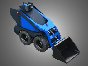 AS15 - Mini Skid Steer - Loader Bucket 3D Model