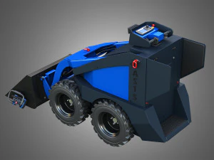 AS15 - Mini Skid Steer - Loader Bucket 3D Model
