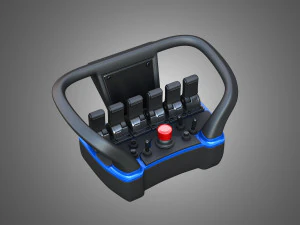 AS15 - Mini Skid Steer - Loader Bucket 3D Model