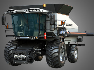 S96 - Combine Harvester Model 3D