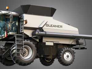 S96 - Combine Harvester Model 3D