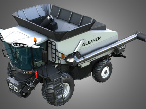 S96 - Combine Harvester Model 3D