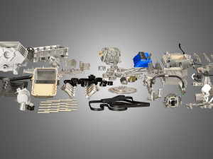 GT500 Engine - Disassembled Engine 3D Модель