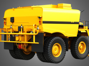 785C - Off-Highway - Mining Water Tanker Truck 3D Модель
