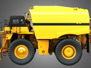 785C - Fora-de-estrada - Caminh&atilde;o Tanque de &Aacute;gua de Minera&ccedil;&atilde;o Modelo 3D