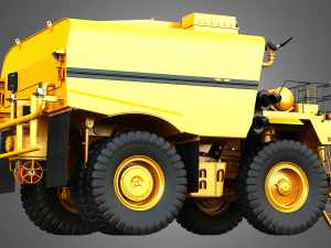 785C - Fora-de-estrada - Caminh&atilde;o Tanque de &Aacute;gua de Minera&ccedil;&atilde;o Modelo 3D
