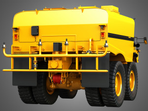 785C - Off-Highway - Mining Water Tanker Truck 3D Модель