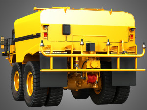 785C - Off-Highway - Mining Water Tanker Truck 3D Модель