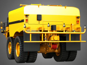 785C - Fora-de-estrada - Caminh&atilde;o Tanque de &Aacute;gua de Minera&ccedil;&atilde;o Modelo 3D