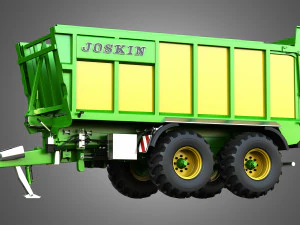 Drakkar 6600 Trailer 3D Model