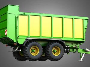 Drakkar 6600 Trailer 3D Model