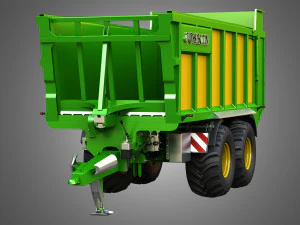 Drakkar 6600 Trailer 3D Model