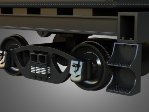 1518 Locomotive Steam Wagon Modelo 3D