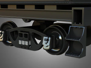 1518 Locomotive Steam Wagon 3D Model