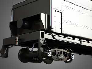 1518 Locomotive Steam Wagon Modelo 3D