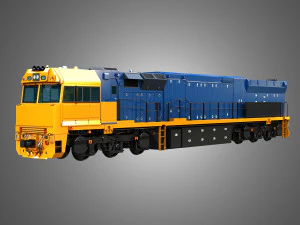 Locomotiva C44aci Modelo 3D