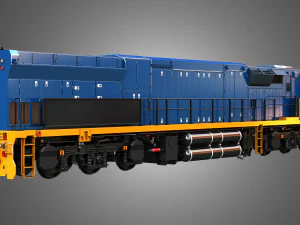C44aci Locomotive 3D Model