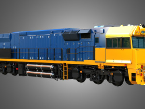 C44aci Locomotive 3Dモデル