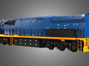 C44aci Locomotive 3D Model