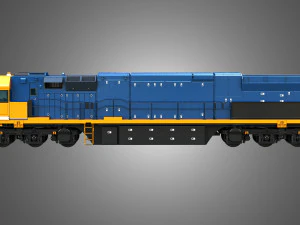 C44aci Locomotive 3D Model