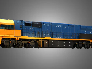 C44aci Locomotive 3D Model