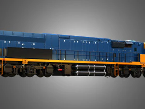 C44aci Locomotive 3D Model