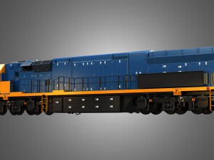 C44aci Locomotive 3Dモデル