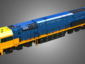 C44aci Locomotive 3D Model