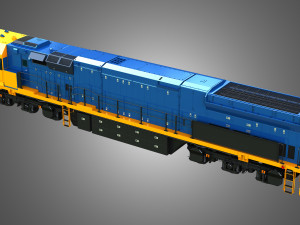 C44aci Locomotive 3Dモデル