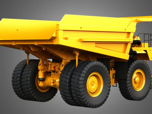 785C Old Version - Off-Highway - Mining Dump Truck 3D Model