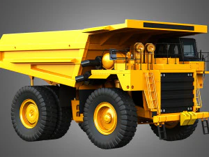 785C Old Version - Off-Highway - Mining Dump Truck 3D Model