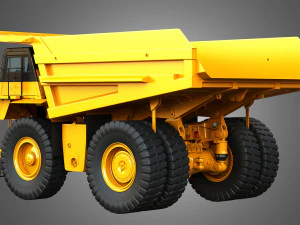 785C Old Version - Off-Highway - Mining Dump Truck 3D Model