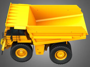 785C Old Version - Off-Highway - Mining Dump Truck 3D Model