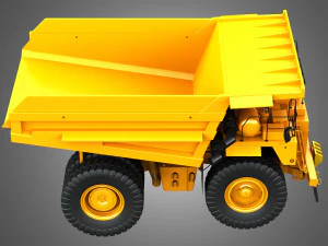 785C Old Version - Off-Highway - Mining Dump Truck 3D Model