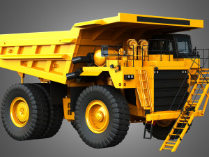 785C - Off-Highway - Dump Truck 3D-Modell