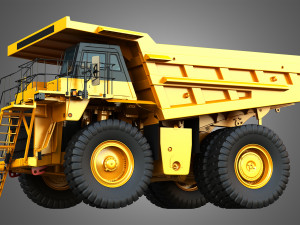785C - Off-Highway - Dump Truck 3D-Modell