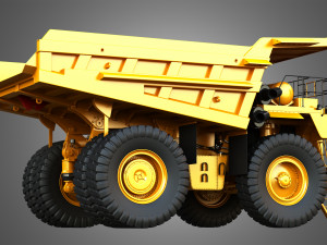785C - Off-Highway - Dump Truck 3D-Modell