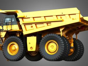 785C - Off-Highway - Dump Truck 3D-Modell