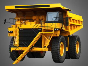 785C - Off-Highway - Dump Truck 3D-Modell