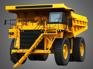 785C - Off-Highway - Dump Truck 3D Model